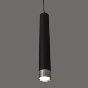 Lustră LED pe cablu TUBA 3xGU10/4,8W/230V negru/crom lucios