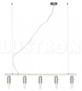 Suspensie moderna 5 becuri E14 Lorin 75395/77 Brilliant