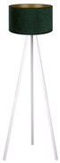 Lampadar VELVET 1xE27/60W/230V alb/verde Brilagi