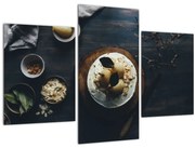 Tablou cu desert pe masă (90x60 cm)