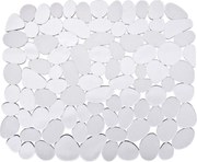 Mata de protecție universală pentru chiuvetă Stones 31x26 cm, WENKO, transparentă