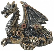 Statueta dragon steampunk Dragonelul mecanic 11 cm