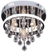 Rabalux 2236 - Lustră aplicată cu cristale PALLAS LED/20W/230V + 3xE14/40W