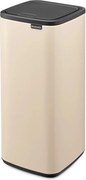 Coș de gunoi bej cu senzori de atingere din oțel 30 l Bo Touch – Brabantia