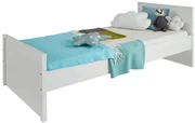 Pat de o persoană 90 cm Otis 90 (alb). 1065254
