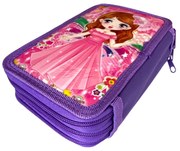 Penar echipat cu 34 piese, 3 compartimente, pentru fete, PNF02