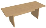 Masă de conferință Verno 200 x 80 cm, stejar deschis