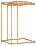 vidaXL Masă laterală, 35x45x65 cm, lemn masiv de mango