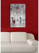 Ceas de perete Abstract YYCS-1, 45 x 70 cm