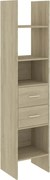 vidaXL Bibliotecă, stejar Sonoma, 40x35x180 cm, lemn prelucrat