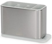 Scurgător de vase argintiu pentru tacâmuri din metal Surface – Joseph Joseph