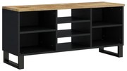 vidaXL Dulap TV, 100x33x46 cm, lemn masiv de mango și lemn prelucrat