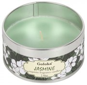 Lumanare din ceara de soia parfumata Goloka - Iasomie