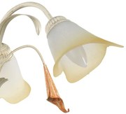 Lustră pe lanț LUCREZIA 3xE14/6W/230V crem ONLI