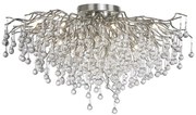 Lustra aplicata design magnific ICICLE crom, 100cm