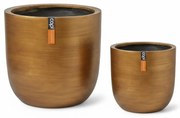 Ghiveci Capi - Set Jardinieră în formă de ou - Retro - Gold