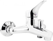 Baterie pentru cada, crom, montare pe perete, Deante Joko