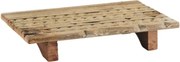Tavă din lemn reciclat, 40×26×7 cm, „Tata Tray"