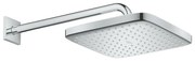 Palarie si brat de dus Grohe Tempesta 250 Cube patrata crom