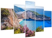 Tablou - Plaja Navagio, Grecia (150x105 cm)