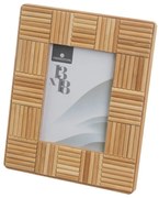 Ramă foto în culoare naturală de sine stătătoare din bambus 23x28 cm – Casa Selección