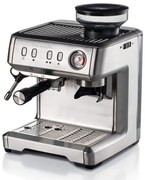 Espressor Ariete ESPRESSO METAL 1313/10, 1600W, 15 bar, 2 L, Cafea boabe, macinata si doze E.S.E, Manometru, Inox