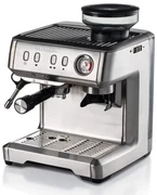 Espressor Ariete ESPRESSO METAL 1313/10, 1600W, 15 bar, 2 L, Cafea boabe, macinata si doze E.S.E, Manometru, Inox