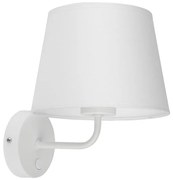 Lampă de perete MAJA 1xE27/15W/230V albă