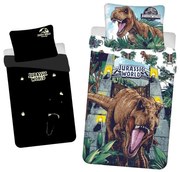 Lenjerie de pat luminoasă Jurassic World Roar