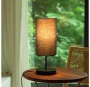 Lampă de masă cu USB Aigostar 1xE27/40W/230V negru