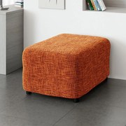 Huse cu două elastice GRAFITI NOU cărămizie taburet (40 x 40 x 40 cm)