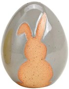 Deco ou Bunny Grey 6x8x6 cm