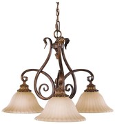 Lustră pe lanț Feiss FE-SONOMAVALLEY3 SONOMA VALLEY 3xE27/60W/230V