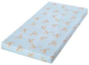 Saltea patut balansoar First Dreams 90x42x6 cm spuma elastica imprimeuri colorate