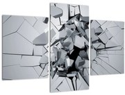 Tablou abstracție 3D (90x60 cm)