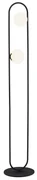 Lampadar, lampa de podea design modern Rovetto negru