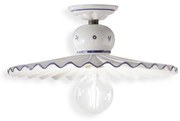 Plafoniera design clasic realizata manual din ceramica ROMA 41cm