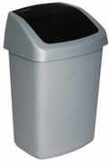 Coș de gunoi Curver Swing 25 L, gri