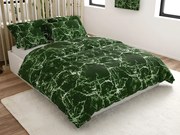 Lenjerie de pat din bumbac TEMPESTA verde Dimensiune lenjerie de pat: 70 x 90 cm | 140 x 200 cm