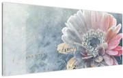 Tablou - Floare de iarnă (120x50 cm)