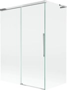 Mexen Rox L paravan de baie, 2 panouri culisante 120 + 70 x 150 cm, transparent, crom - 8C9L-120-070-01-00