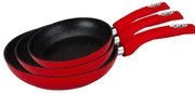 Set 3 tigai interior marmorat RED RL-FM3F RED