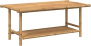 vidaXL Măsuță de cafea, 110x55x45 cm, bambus