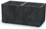 Ghiveci SIERRA CASE BETON EFFECT 77 cm negru, M