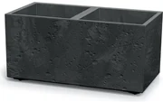 Ghiveci SIERRA CASE BETON EFFECT 77 cm negru, M