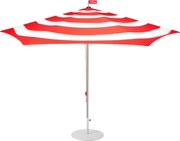 Umbrelă de soare Stripesol cu bază (gri deschis), culori multiple - Fatboy Culoare: roșu