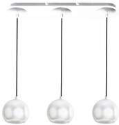Lustra cu pendule design modern Gulia 3 White