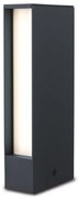 Mini Stalp LED pentru iluminat exterior decorativ IP65 Kylee grafit H-25cm