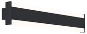 Lampă de perete modernă neagră CCT 60cm incl. LED IP54 - Vanya