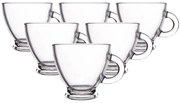 Set de căni de sticlă Orion Roma, 95 ml, 6 buc.